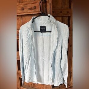 American Eagle size S Blue button down